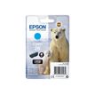 Epson 26 - 4.5 ml - cián - original - blíster - cartucho de tinta - para Expression Premium XP-510, 520, 600, 605, 610, 615, 620, 625, 700, 710, 720, 800, 810, 820