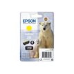 Epson 26 - 4.5 ml - amarillo - original - blíster - cartucho de tinta - para Expression Premium XP-510, 520, 600, 605, 610, 615, 620, 625, 700, 710, 720, 800, 810, 820