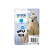 Epson 26XL - 8.7 ml - XL - cián - original - blíster - cartucho de tinta - para Expression Premium XP-510, 520, 600, 605, 610, 615, 620, 625, 700, 710, 720, 800, 810, 820