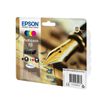 Epson 16 Multipack - Paquete de 4 - negro, amarillo, cián, magenta - original - blíster con alarmas de RF/acústica - cartucho de tinta - para WorkForce WF-2010, 2510, 2520, 2530, 2540, 2630, 2650, 2660, 2750, 2760