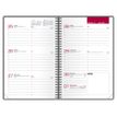 3147284770315-Agenda à élastique Office - 1 semaine sur 2 pages - 10 x 15 cm - gris/rouge - Oxford-P_79380544_2-1