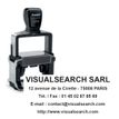 Trodat Professional 5204 - Sello - tintado automático - disponible en diferentes colores - texto a medida - 56 x 26 mm