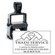 Trodat Professional 5206 - Sello - tintado automático - impresión multicolor - texto a medida - 33 x 56 mm