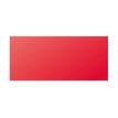 Clairefontaine Pollen DL - Papel - rojo intenso - 106 x 213 mm - 210 g/m² - 25 tarjeta(s) tarjetas de fibra tintada