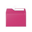 Pollen - Sobre - International C6 (114 x 162 mm) - cartera - abertura lateral - autoadhesivo - imprimible - rosa frambuesa - paquete de 20