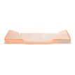 Exacompta Classic COMBO 2 A4+ - Bandeja carta - glossy transparent tangerine
