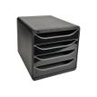 9002493423275-Exacompta BigBox - Module de classement 4 tiroirs - noir/noir-P_79382836_2-1