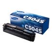 Samsung CLT-C504S - Cián - original - cartucho de tóner (SU025A) - para Samsung CLP-415, CLX-4195; MultiXpress SL-C1453, C1454; Xpress SL-C1404, C1810, C1860
