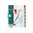 Exacompta Nature Future - Separador - 31 piezas - preimpreso: 1-31 - para A4 Maxi - con pestañas - blanco