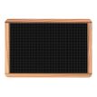 BEQUET Ecolière - Pizarra - escritorio - 240 x 160 mm - policloruro de vinilo (PVC) - reglado - negro - marco natural (paquete de 10)