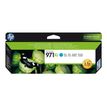 HP 971XL - Alto rendimiento - cián - original - cartucho de tinta - para Officejet Pro X451dn, X451dw, X476dn MFP, X476dw MFP, X551dw, X576dw MFP