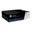0887111403018-HP 128A - Pack de 3 - cyan, magenta, jaune - cartouche laser d'origine-P_79391371_3-2