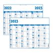 3108720570883-Calendrier bleu - 57 x 41 cm - 7 mois par face - Oberthur-P_79395025_1-0