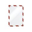 DURABLE DURAFRAME SECURITY - Soporte de documentos - para A4 - doble cara - rojo/blanco (paquete de 2)
