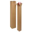 Carton Plus Square - Tubo de envío de correo - 10 cm x 10 cm x 120 cm - artesanía