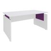 3253310147317-Bureau INEO JET UP Bureau Vallée - Réglable en hauteur - L120 x H74/78/82 x P80 cm - Pieds blanc - plate-P_79395846_1-0