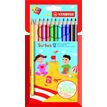 STABILO Trio thick - Lápiz de color - colores surtidos - 4.2 mm (paquete de 12)