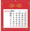 3664447084077-Oberthur - Plaque Skytos mensuel - 29 x 30 cm - disponible dans différentes couleurs-P_79398060_3-2