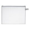 JPC - Carpeta con cremallera para documentos - para 300 x 400 mm - semitransparente