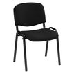 SOKOA COLLECTIVITE - Silla - visitante - tejido, polipropileno, compuesto de madera, espuma de poliéster - negro