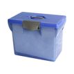 Pierre Henry - Caja archivadora colgante - para A4 - capacidad: 20 archivos - azul