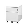 Pierre Henry - Armario de cajones - 2 cajones - metal - blanco