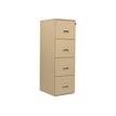 Pierre Henry - Armario de relleno vertical - 4 cajones - acero - beige
