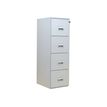 3219091966448-Classeur 4 tiroirs pour dossiers suspendus - 131 x 42 x 54 cm - gris-P_79401165_1-0