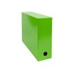 Exacompta Iderama - Maleta de transferencia - ancho de la espina: 90 mm - para A4 - capacidad: 800 hojas - lima
