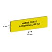 2012349936436-Plaque de porte personnalisée avec votre texte - 170 x 47 mm - jaune - adhésivée prête -P_79402708_1-0
