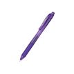Pentel EnerGel X - Bolígrafo  - violeta - tinta de gel - 0.7 mm - medio - retractil