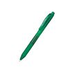 Pentel EnerGel X - Bolígrafo  - verde - tinta de gel - 0.7 mm - medio - retractil