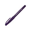 Pentel Arts Touch Sign Pen - Lápiz cepillo - violeta - tinta al agua - 0.3-0.7 mm