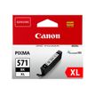 Canon CLI-571BK XL - 11 ml - Alto rendimiento - negro - original - depósito de tinta - para PIXMA TS5051, TS5053, TS5055, TS6050, TS6051, TS6052, TS8051, TS8052, TS9050, TS9055