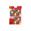 APLI kids - Adhesivo de decoración - alfabeto - 3 hojas - surtido (paquete de 210)