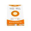 Exacompta - Tarjeta de registros - 125 x 200 mm - surtido - cuadriculado (paquete de 100)