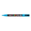 POSCA PC3ML - Marcador - permanente - azul claro - tinta pigmentada al agua - 0.9-1.3 mm - fino