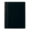Brepols Palermo Classic Optivision Large - Agenda - vista de la semana - comb-bound - 168 x 220 mm - negro