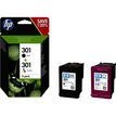 0889894419392-HP 301 - Pack de 2 - noir et 3 couleurs - cartouche d'encre originale (N9J72AE)-P_79409109_4-1