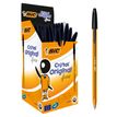 BIC Cristal Fine - Bolígrafo - negro - 0.8 mm - fino (paquete de 50)