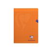 Clairefontaine MIMESYS - Cuaderno - grapado - A4 - 48 hojas / 96 páginas - Seyès - naranja - polipropileno (PP)