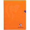 Clairefontaine MIMESYS - Cuaderno - grapado - 240 x 320 mm - 48 hojas / 96 páginas - Seyès - naranja - polipropileno (PP)