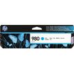 HP 980 - 86.5 ml - cián - original - cartucho de tinta - para Officejet Enterprise Color MFP X585; Officejet Enterprise Color Flow MFP X585