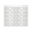 FIMO accessories - Texture sheet - art nouveau - transparente