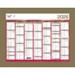 Quo Vadis - Bank calendar - 2019 - 7 meses en página - 270 x 210 mm - fecha