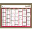 Quo Vadis - Bank calendar - 2019 - 7 meses en página - 550 x 405 mm - fecha