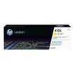 HP 410X - Alto rendimiento - amarillo - original - LaserJet - cartucho de tóner (CF412X) - para Color LaserJet Pro M452, MFP M377, MFP M477