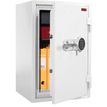 Reskal FRS-75 - Caja fuerte - acero - blanco