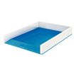 Leitz WOW Dual Colour - Bandeja carta - para Letter, A4, C4, Folio - azul metálico