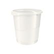 Esselte Europost VIVIDA - Cesto de basura - 14 L - asas - blanco